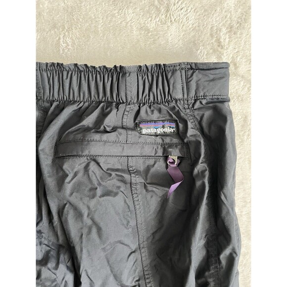 Vintage Patagonia Men's Size 32 Black Side Zips  Nylon Snow Ski Pants Nylon - Picture 9 of 12